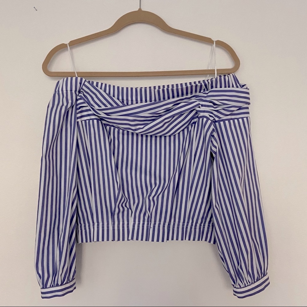 ZARA collection - off-the-shoulder women’s top